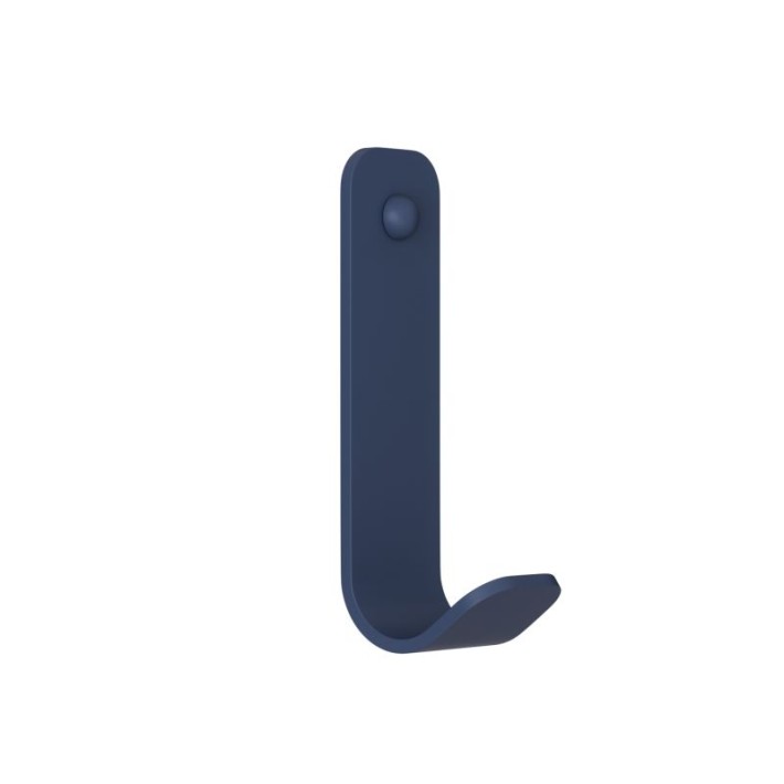 Άγκιστρο - Matt Navy Blue, Pam & Co, W5 x D5 x H13 (cm), 15-203