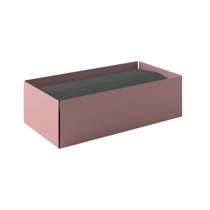 Θήκη Χειροπετσετών Ζικ-Ζακ - Matt Pink, Pam & Co, W25 x D13 x H7,5 (cm), 121-303