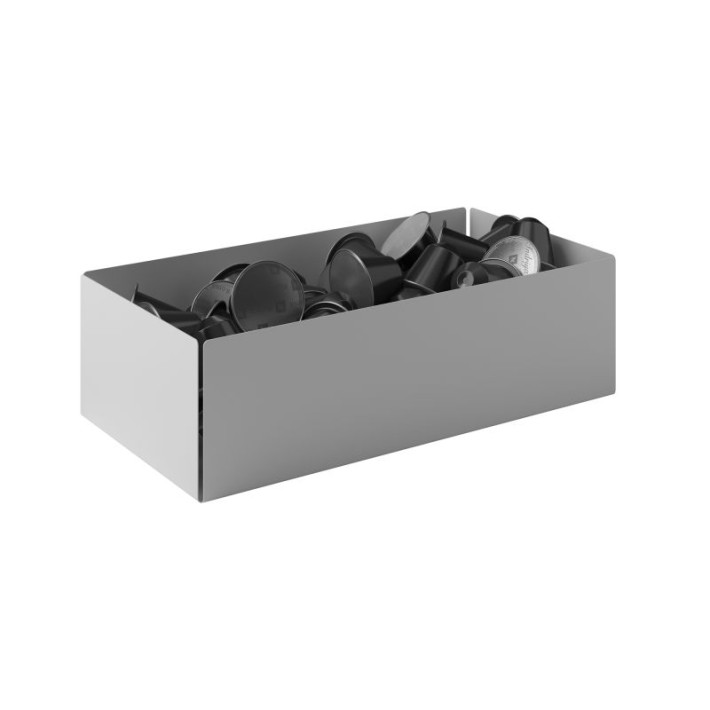 Θήκη για Κάψουλες - Matt White, Pam & Co, W25 x D13 x H7,5 (cm), 117-033