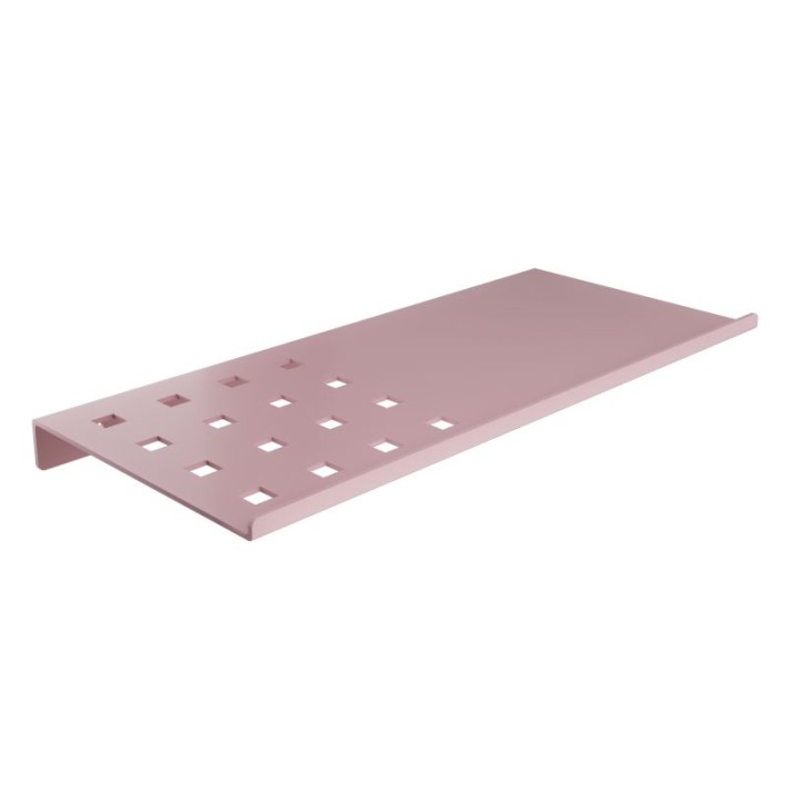 Ράφι / Σπογγοθήκη Μπάνιου - Matt Pink, Pam & Co, W28 x D15 x H1 (cm), 3015-303