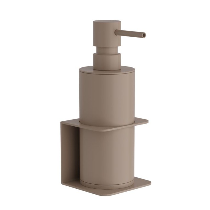 Επιτοίχιο Dispenser (250ml) - Matt Beige, Pam & Co, W7,5 x D7 x H19 (cm), 81-103