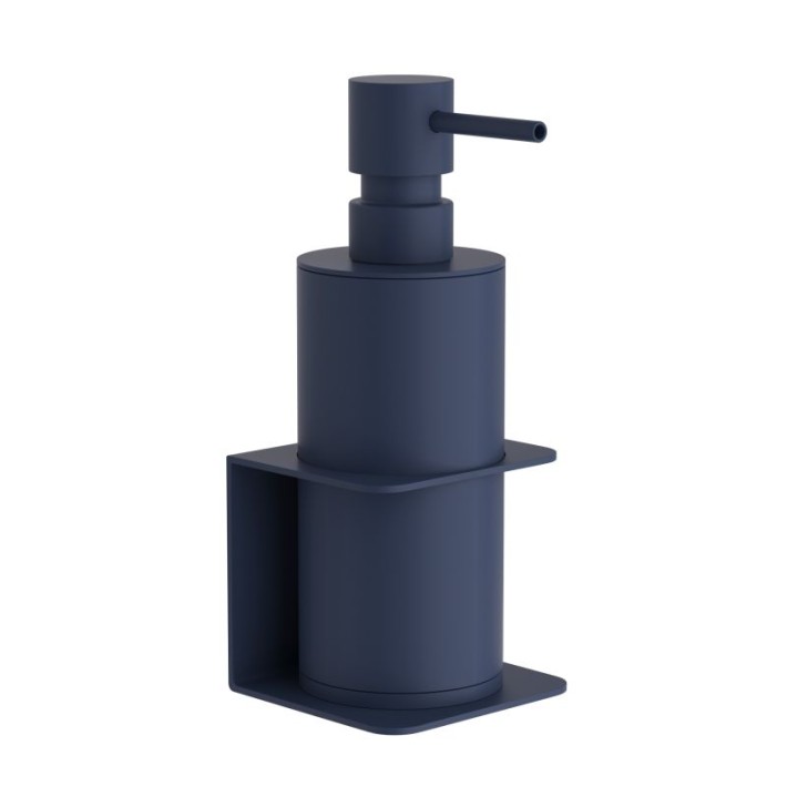 Επιτοίχιο Dispenser (250ml) - Matt Navy Blue, Pam & Co, W7,5 x D7 x H19 (cm), 81-203