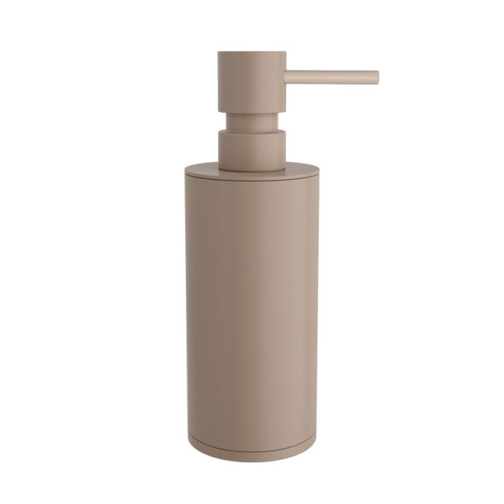 Dispenser (250ml) - Matt Beige, Pam & Co, Ø6 x H19 (cm), 88-103