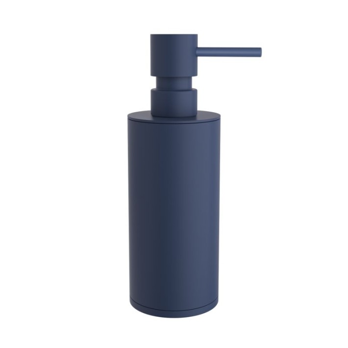 Dispenser (250ml) - Matt Navy Blue, Pam & Co, Ø6 x H19 (cm), 88-203