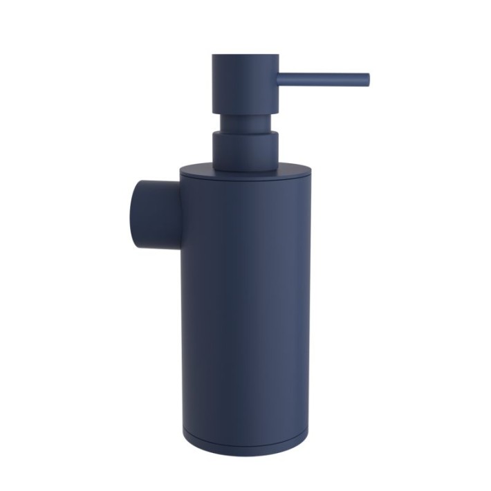 Επιτοίχιο Dispenser (250ml) - Matt Navy Blue, Pam & Co, Ø6 x H19 (cm), 87-203