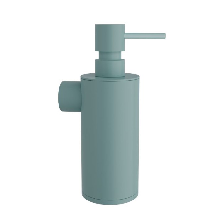 Επιτοίχιο Dispenser (250ml) - Matt Turquoise, Pam & Co, Ø6 x H19 (cm), 87-913