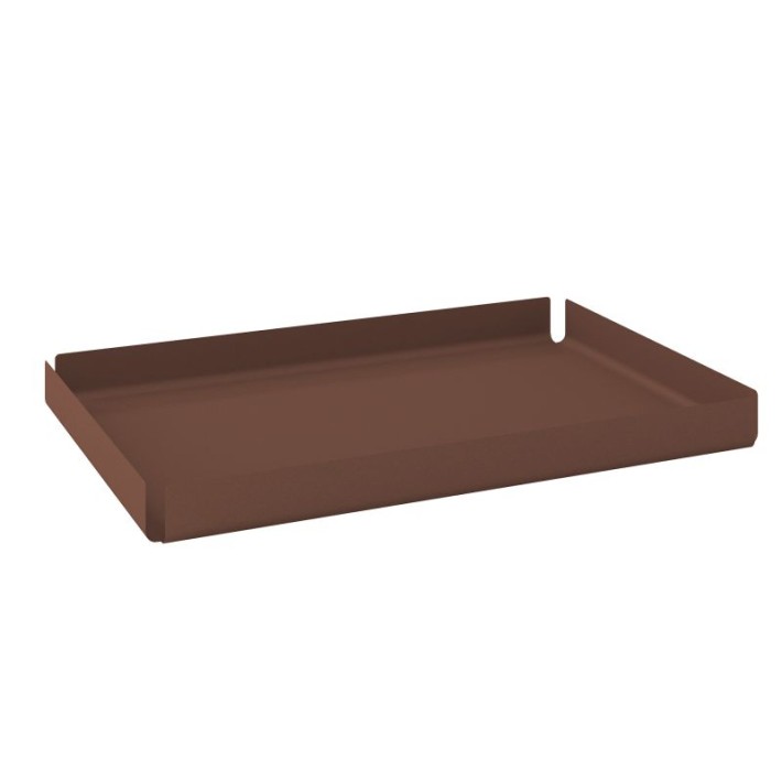Διακοσμητικός Δίσκος (Ortho) - Matt Wenge, Pam & Co, W30 x D20 x H3 (cm), 33020-943