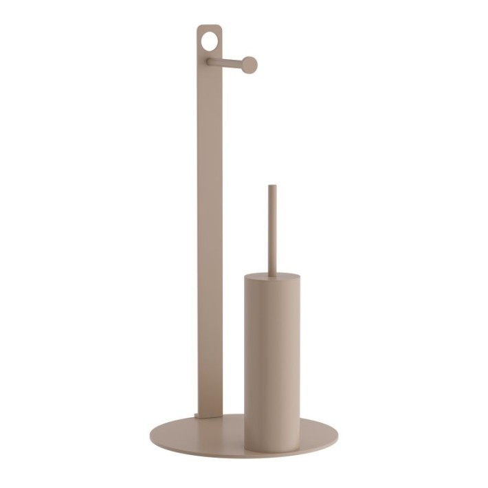 Καλόγερος Πιγκάλ / Χαρτοθήκη - Matt Beige, Pam & Co, Ø25 x H60 (cm), 4-400-103