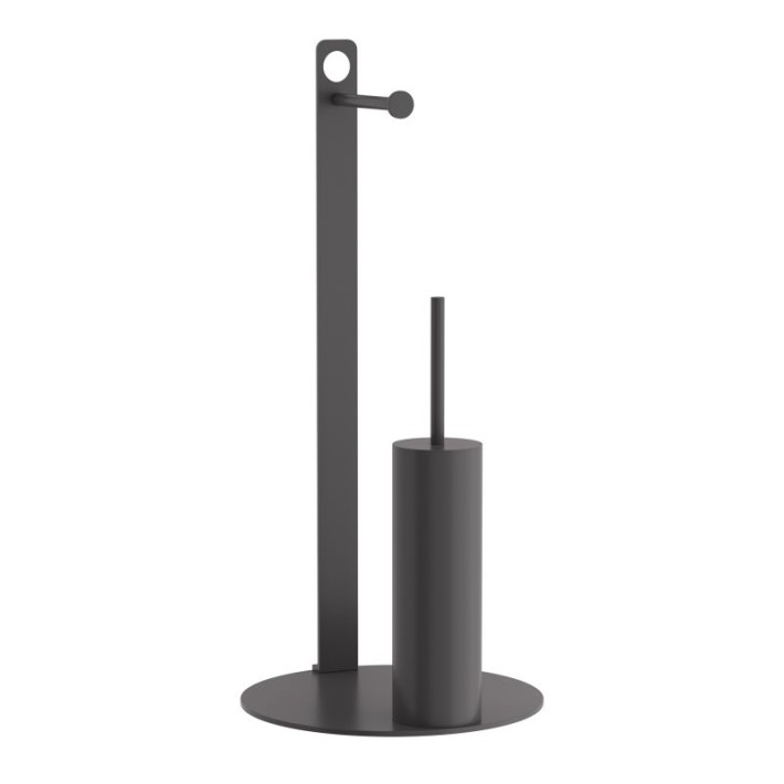 Καλόγερος Πιγκάλ / Χαρτοθήκη - Matt Anthracite, Pam & Co, Ø25 x H60 (cm), 4-400-113