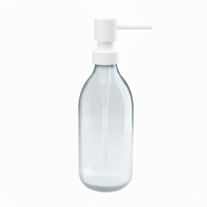 Dispenser (300ml) - Matt White, Pam & Co, Ø6.5 x H20 (cm), 79-033