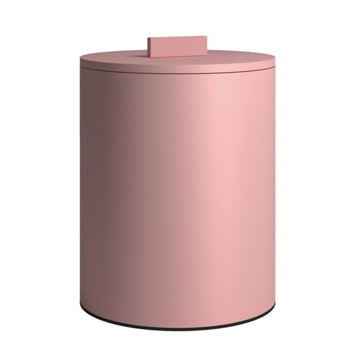 Κουτί Αποθήκευσης 15 Lit - Matt Pink, Pam & Co, Ø25 x H30 (cm), 2534-303