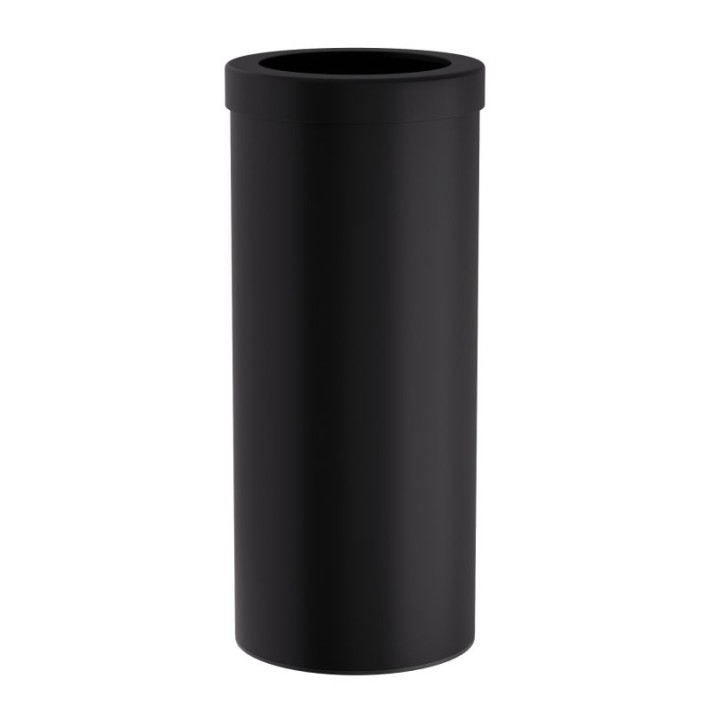 Καλάθι Απλύτων 30 Lit - Matt Black, Pam & Co, Ø25 x H57 (cm), 29-2557-403