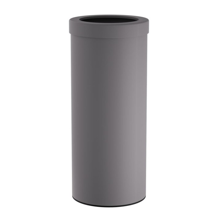 Καλάθι Απλύτων 30 Lit - Matt Concrete Grey, Pam & Co, Ø25 x H57 (cm), 29-2557-163