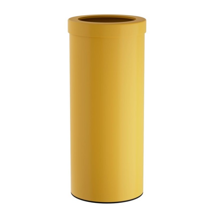 Καλάθι Απορριμμάτων 30 Lit, No Inner Bucket - Matt Yellow, Pam & Co, Ø25 x H57 (cm), 30-2557-603
