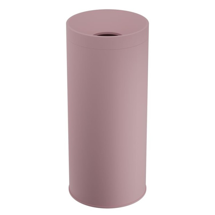 Καλάθι Απλύτων 65 Lit - Matt Pink, Pam & Co, Ø34 x H70 (cm), 663470-303