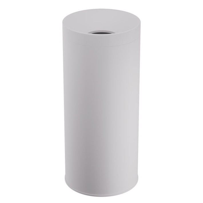 Καλάθι Απλύτων 65 Lit - Matt White, Pam & Co, Ø34 x H70 (cm), 663470-033