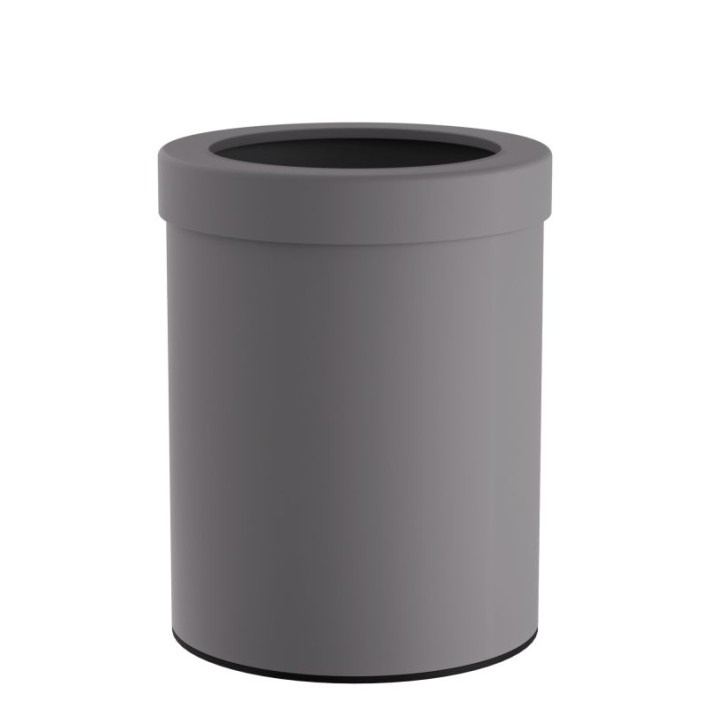 Καλάθι Γραφείου / Δωματίου 12 Lit - Matt Concrete Grey, Pam & Co, Ø25 x H30 (cm), 2536-163