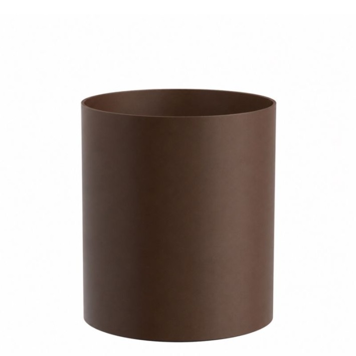 Καλάθι Γραφείου / Δωματίου 15 Lit, No Inner Bucket - Matt Wenge, Pam & Co, Ø25 x H30 (cm), 2531-943