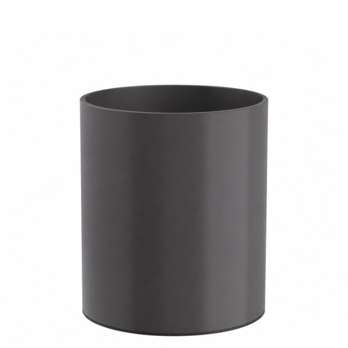 Καλάθι Γραφείου / Δωματίου 15 Lit, No Inner Bucket - Matt Anthracite, Pam & Co, Ø25 x H30 (cm), 2531-113