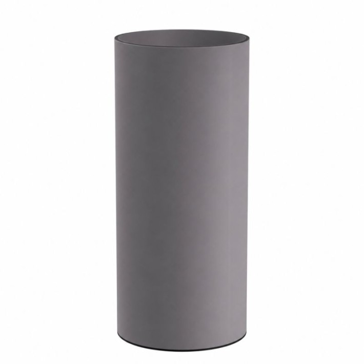 Καλάθι Απορριμμάτων 30 Lit, No Inner Bucket - Matt Concrete Grey, Pam & Co, Ø25 x H55 (cm), 2554-163