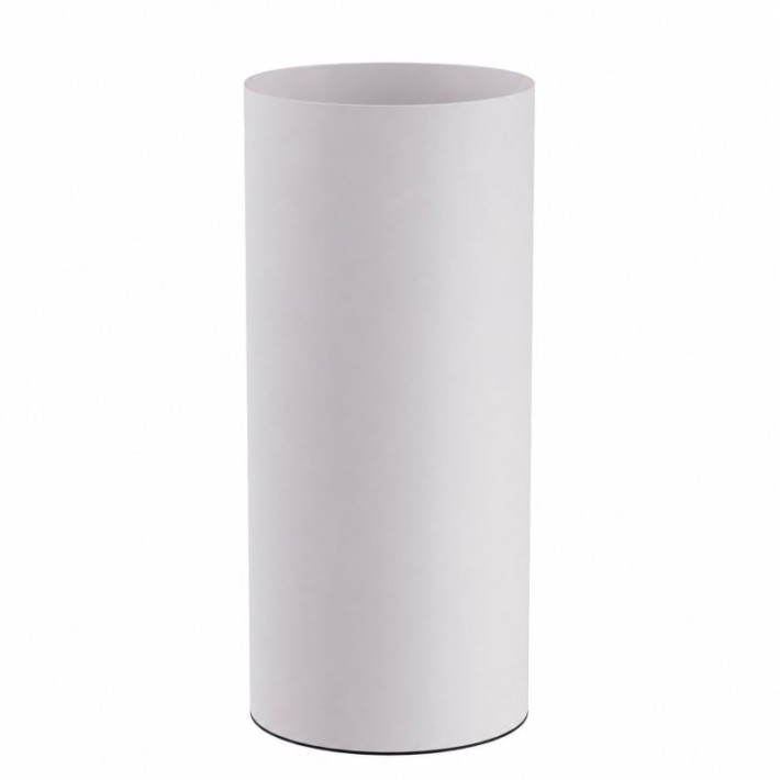 Καλάθι Απορριμμάτων 30 Lit, No Inner Bucket - Matt White, Pam & Co, Ø25 x H55 (cm), 2554-033