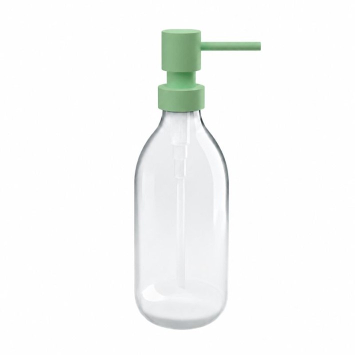 Dispenser (300ml) - Matt Mint, Pam & Co, Ø6.5 x H20 (cm), 79-903