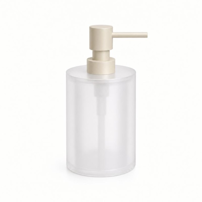 Dispenser (400ml) - Matt Ivory, Pam & Co, Ø8 x H15 (cm), 95-703