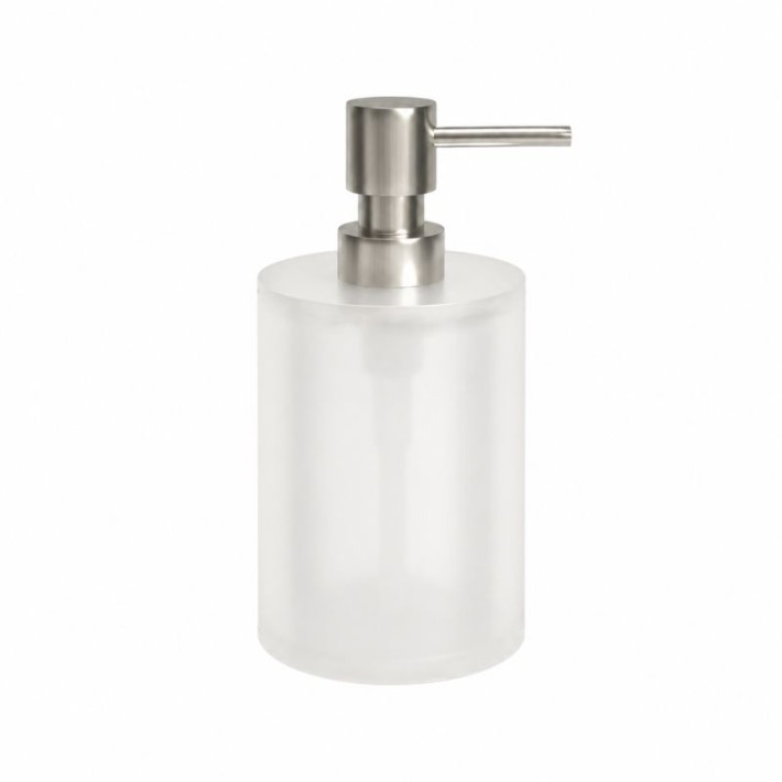 Dispenser (400ml) - Matt Inox, Pam & Co, Ø8 x H15 (cm), 95-011