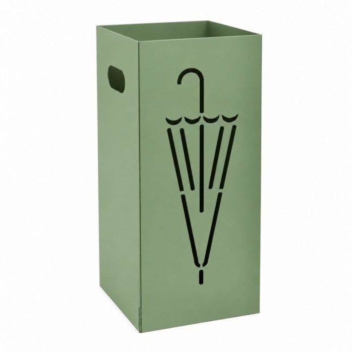 Ομπρελοθήκη Τετράγωνη - Matt Mint, Pam & Co, W22 x D22 x H50 (cm), 26-903