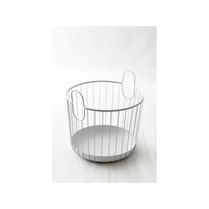 Zone Denmark Καλάθι Οργάνωσης Μεταλλικό Ø40,6x41,1 - Inu Soft Grey