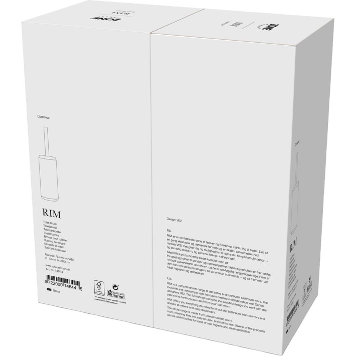 Zone Denmark Πιγκάλ Αλουμινίου/ABS 38,2 Εκ. - Rim Black