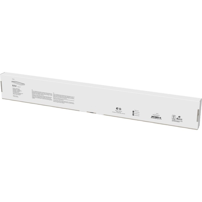 Zone Denmark Κρεμάστρα Για Πετσέτες Αλουμινίου 70x7,5x2,5 - Rim White