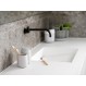 Zone Denmark Δοχείο Κρεμοσάπουνου Τσιμεντένιο/ABS 220 ml - Time Soft Grey