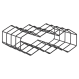 Zone Denmark Κάβα Ποτών 5 Θέσεων Μεταλλική 28,8x22,8x11,4 - Rocks Black