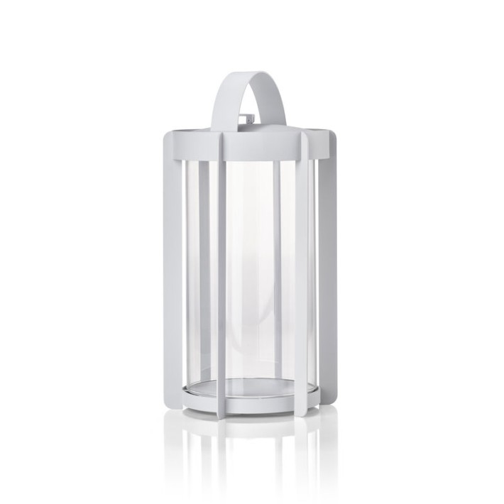 Zone Denmark Διακοσμητικό Φανάρι Μεταλλικό Φ21,5x35 - Firefly Soft Grey