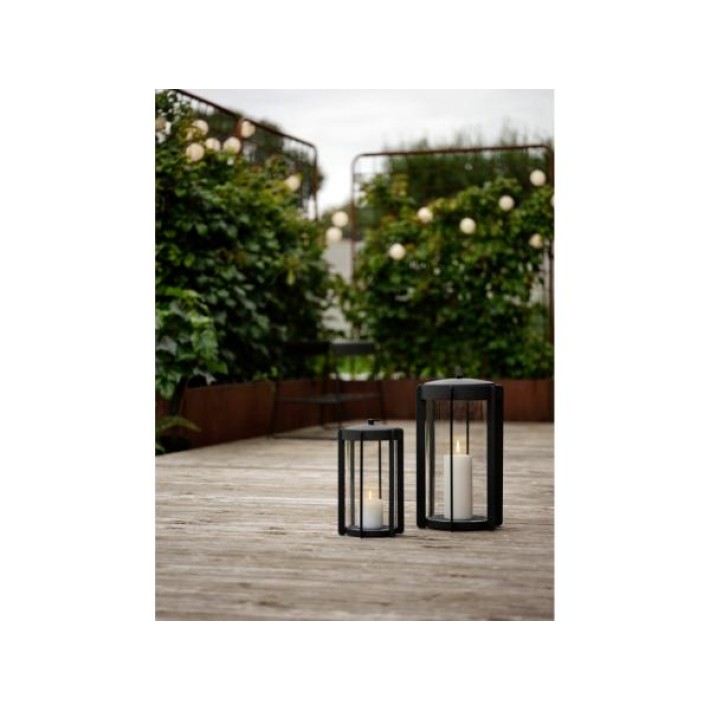 Zone Denmark Διακοσμητικό Φανάρι Μεταλλικό Φ21,5x35 - Firefly Black