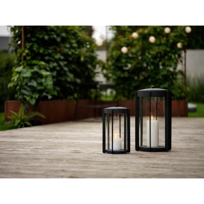 Zone Denmark Διακοσμητικό Φανάρι Μεταλλικό Φ21,5x35 - Firefly Black