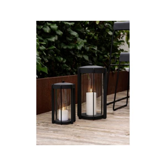 Zone Denmark Διακοσμητικό Φανάρι Μεταλλικό Φ21,5x35 - Firefly Black