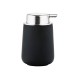 Zone Denmark Δοχείο Κρεμοσάπουνου Πορσελάνινο 250 ml - Nova Black