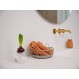 Zone Denmark Δοχείο Κρεμοσάπουνου Stoneware 250 ml - Nova One Mandarine