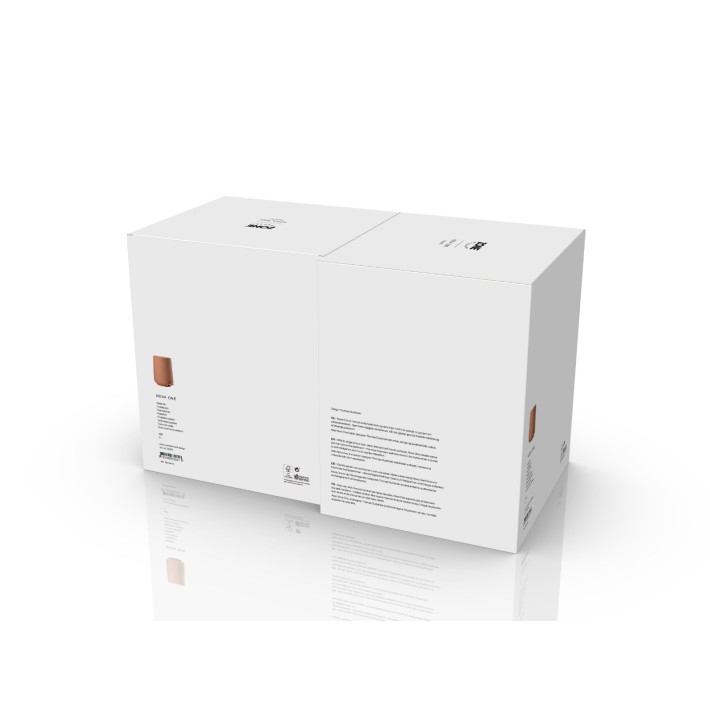 Zone Denmark Κάδος Απορριμμάτων Abs 3 Lt - Nova One Mandarine
