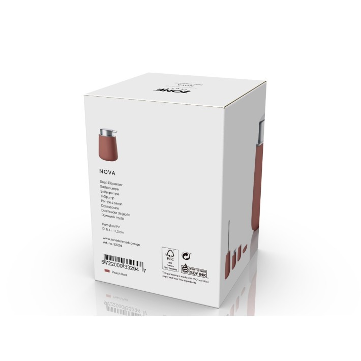 Zone 33294 Nova Dispenser Peach Red
