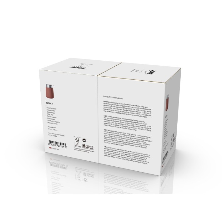 Zone 33294 Nova Dispenser Peach Red