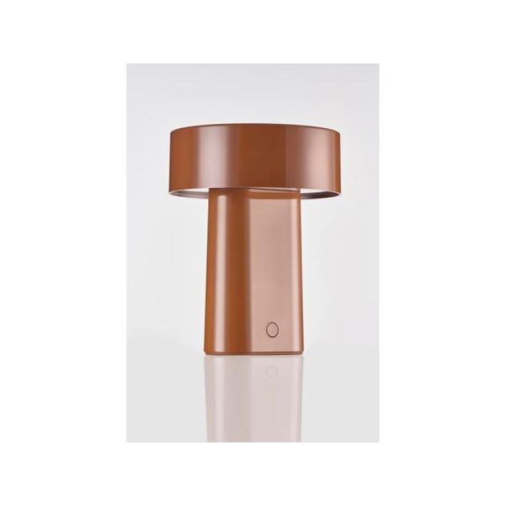 Zone Denmark Επαναφορτιζόμενο Φωτιστικό Led Abs Φ14x18 - Oblong Maple Dimmable