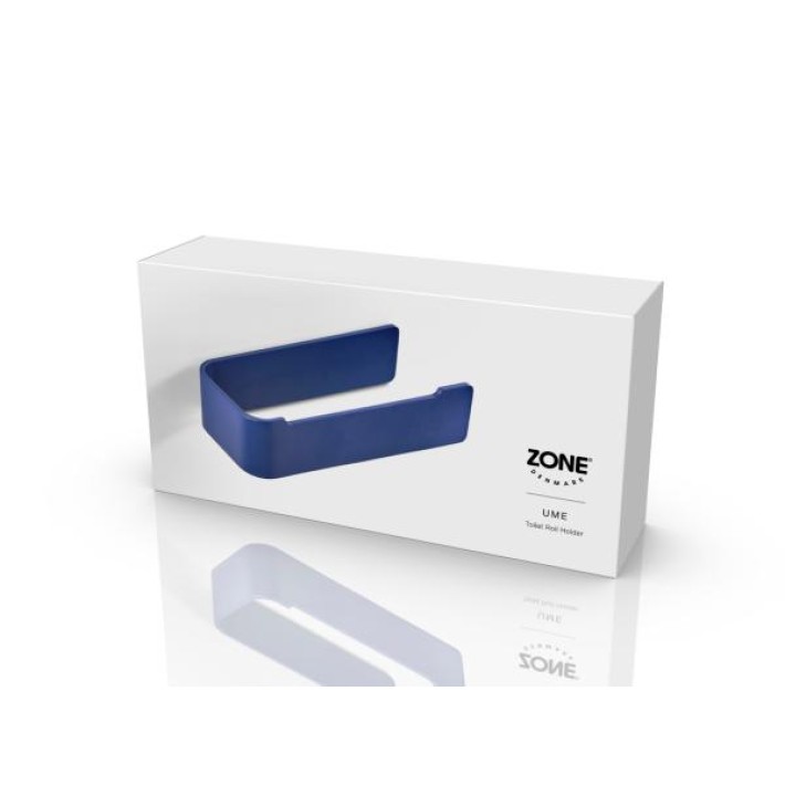 Zone Denmark Χαρτοθήκη Μπάνιου Αλουμινίου 16,4x7,6x4 - Ume Indigo Blue