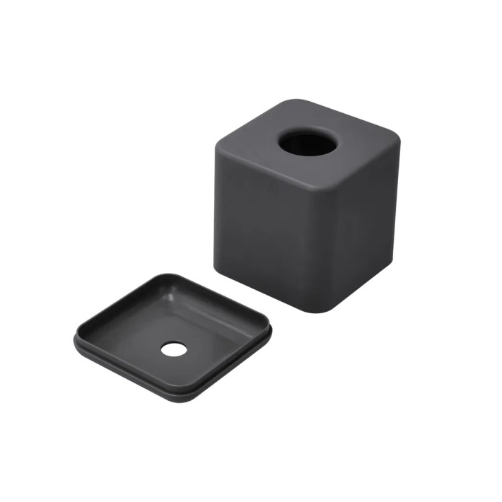 Zone Denmark Θήκη Για Χαρτομάντηλα Abs Ø13x15,1 - Ume Black