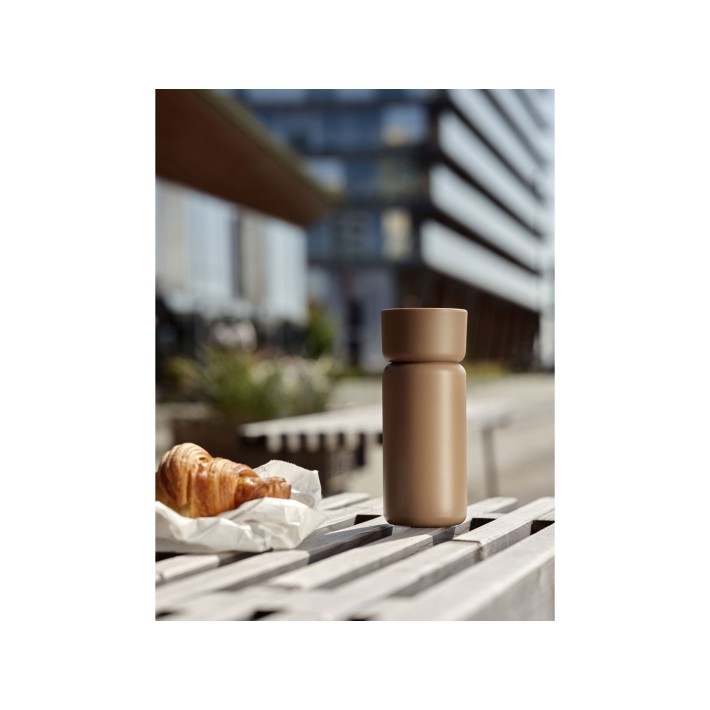 Zone Denmark Θερμός Coffee Mug Ανοξείδωτο 400 ml - Singles Camel