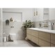 Zone Denmark Ράφι Μπάνιου Αλουμινίου 44x11x2,5 - Rim White