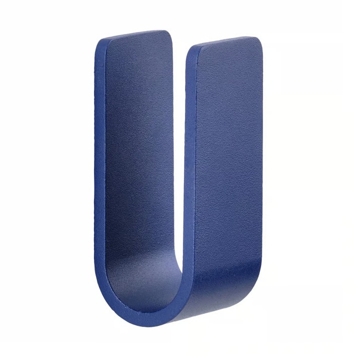 Zone Denmark Άγκιστρο Μπάνιου Αλουμινίου 3,5x3,4x8 - Ume Indigo Blue