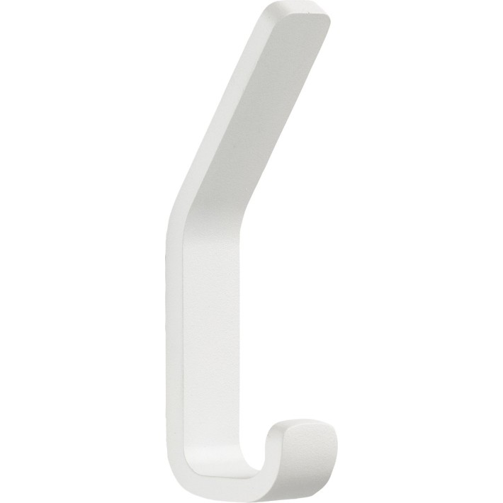 Zone Denmark Κρεμάστρα Τοίχου Αλουμινίου 4x2x11,5 - Rim White